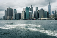 New York skyline skyscrapers